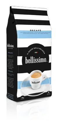 Συσκευασία καφέ Bellissimo Decaf