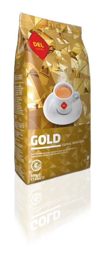 Συσκευασία καφέ Del Gold