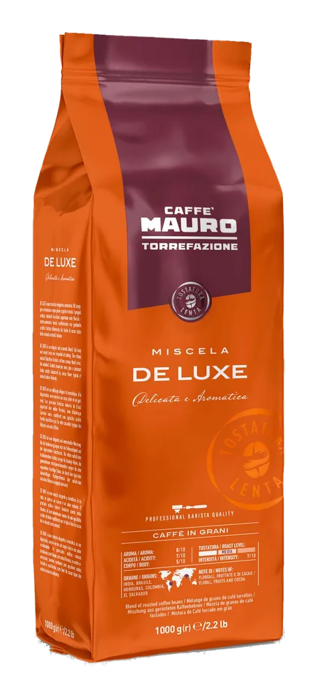 Συσκευασία καφέ Caffè Mauro De Luxe