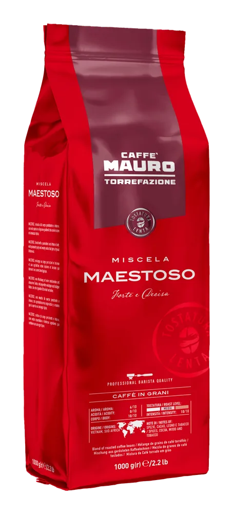 Συσκευασία καφέ Caffè Mauro Maestoso