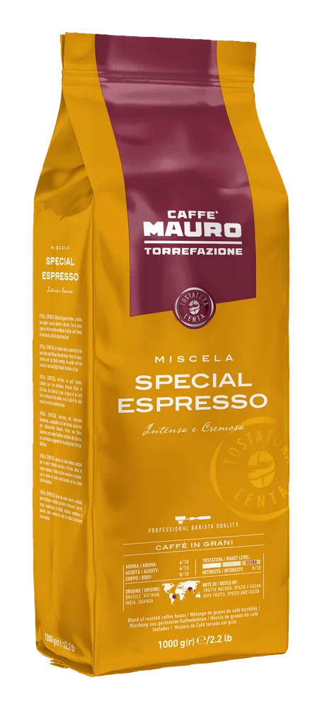 Συσκευασία καφέ Caffè Mauro Special Espresso