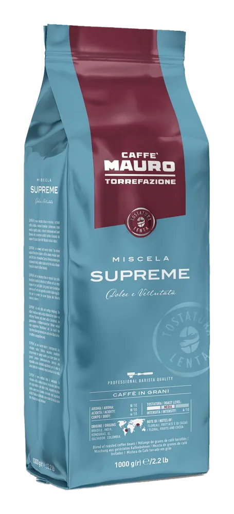 Συσκευασία καφέ Caffè Mauro Supreme
